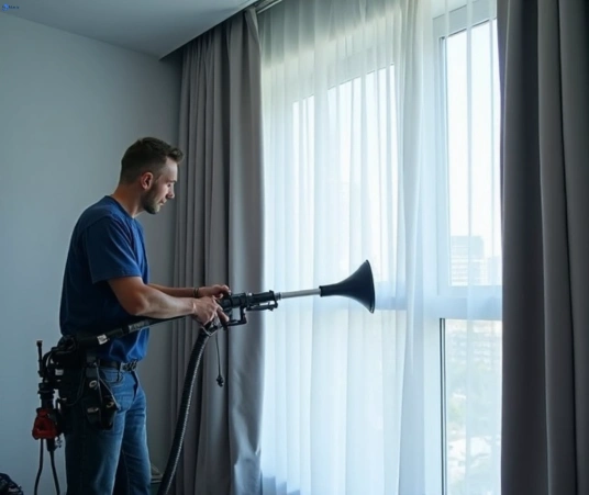 Professional drapes cleaning process tools Matty Curtain Cleaning moonee-vale-vic
